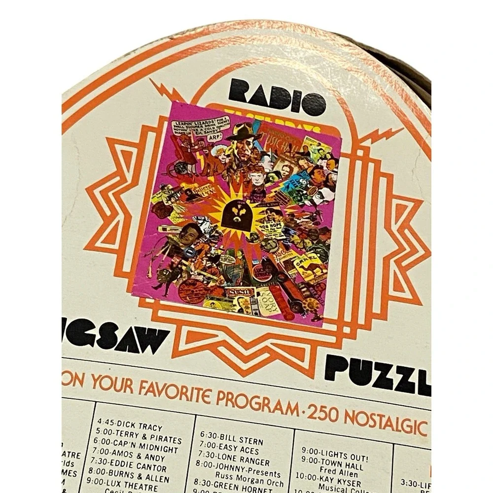 Vintage  Radio‎ Yesterdays Jigsaw Puzzle 1973
